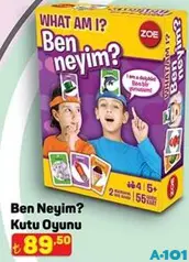 BEN NEYİM KUTU OYUNU